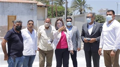 محافظ دمياط تتفقد موقفي شطا وعزب النهضة