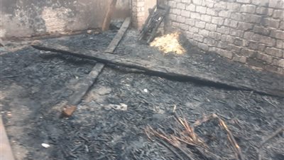  حريق يلتهم عددًا من المنازل بقرية البربا في سوهاج (صور وفيديو)
