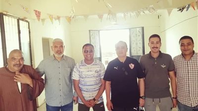 نجوم الزمالك يزرون مركز شباب العمار وإكياد دجوى بطوخ (صور) 