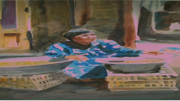 بائعة التوت في الجمالية