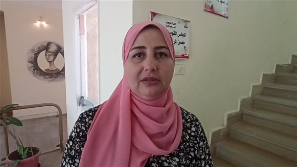 مقررة المجلس القومي