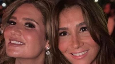 هنا شيحة تحتفل بعيد ميلاد شقيقتها مايا (صور)