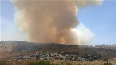 اندلاع حريقين في المجلس الإقليمي الإسرائيلي قبيل انطلاق 