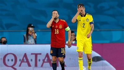 إسبانيا تتعادل سلبيا مع السويد فى يورو 2020