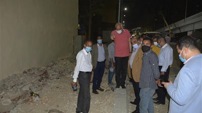 محافظ الجيزة يطالب مسئولي الشركات المنفذة لمشروعات محور المشير بالإسراع من وتيرة العمل