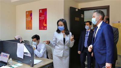 رئيسة القومي للمرأة تستقبل مساعد الأمين العام للأمم المتحدة لبحث سبل التعاون