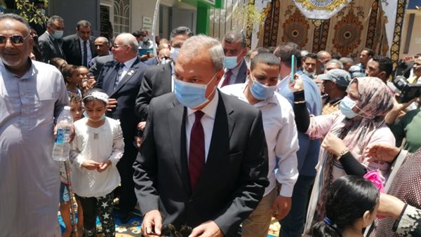 محافظ القليوبية بافتتاح