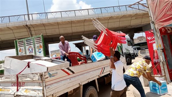 رفع الإشغالات بمراكز