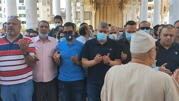 احمد شوبير أثناء