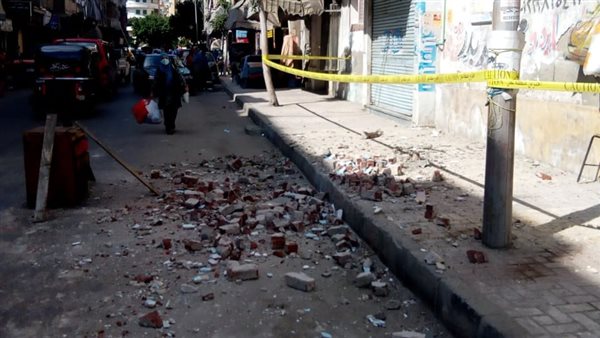 انهيار عقار دربالة