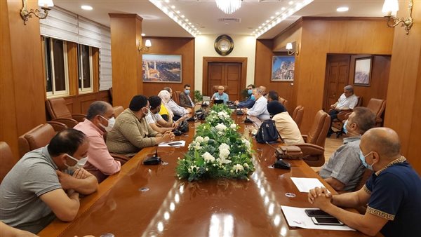 اجتماع محافظ بورسعيد