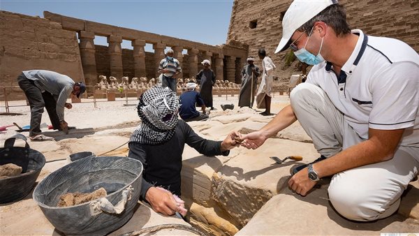 أعمال التنقيب حول