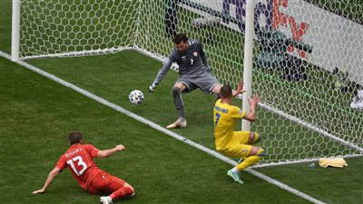 يورو 2020.. أوكرانيا تتقدم على مقدونيا الشمالية بثنائية في الشوط الأول