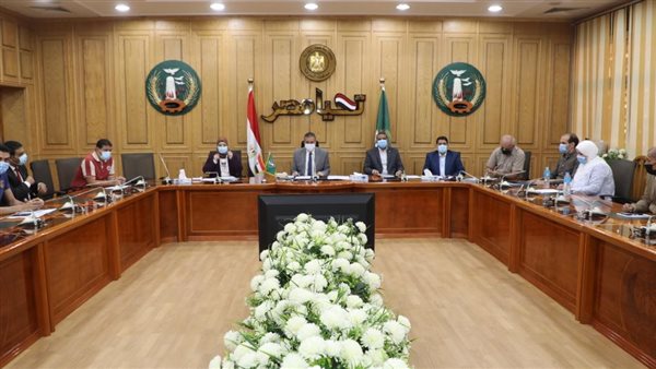 اجتماع محافظ المنوفية