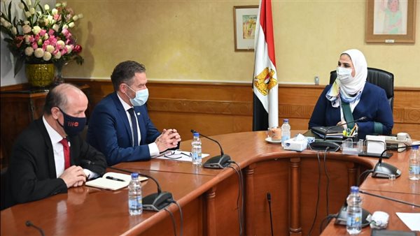  وزيرة التضامن الاجتماعي