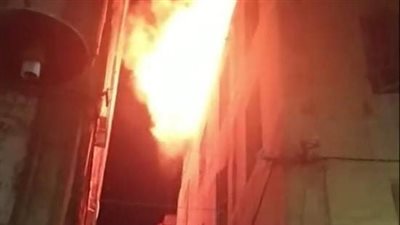 حريق هائل في وزارة الزراعة.. وتحرك قوات الدفاع المدني