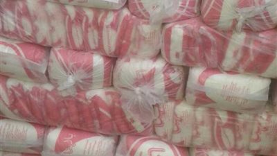 ضبط 8 طن سكر ولحوم مجهولة المصدر بالقليوبية 