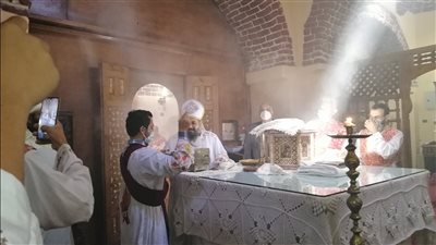 على خطى الفراعنة.. تعامد الشمس على دير الملاك ميخائيل الأثري بالشرقية (صور)