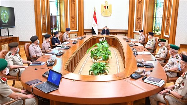 الرئيس السيسي واجتماع