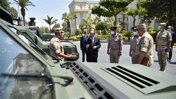 السيسي خلال لقاء