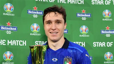 كييزا الأفضل في مباراة إيطاليا وويلز بيورو 2020