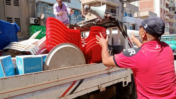 رفع الإشغالات بمراكز