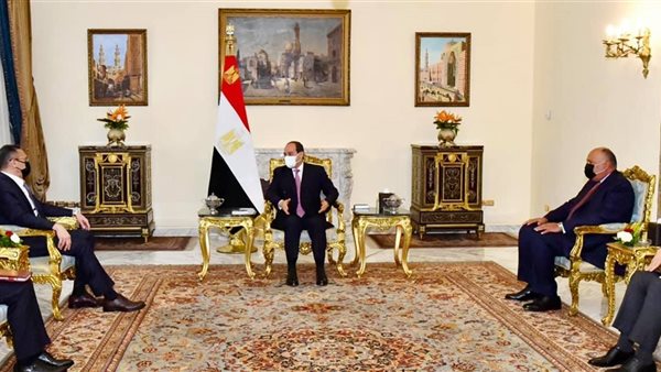 الرئيس السيسي ووزير