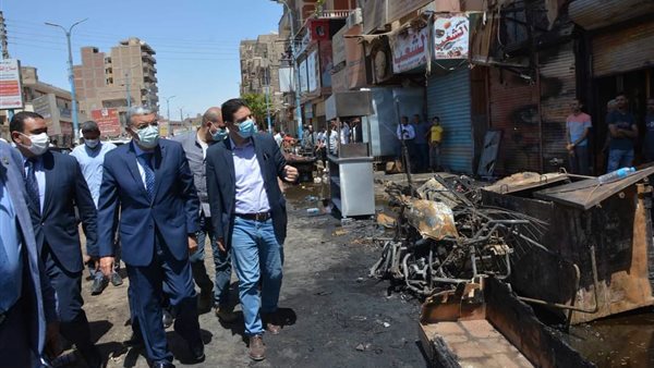 محافظ المنيا يتفقد