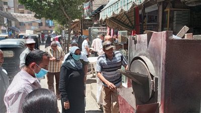 حملة مكبرة لرفع الإشغالات من الشوارع في أسيوط