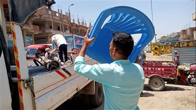 رفع 324 إشغال طريق وإزالة 4 حالات تعدّ على الأراضي الزراعية بالبحيرة