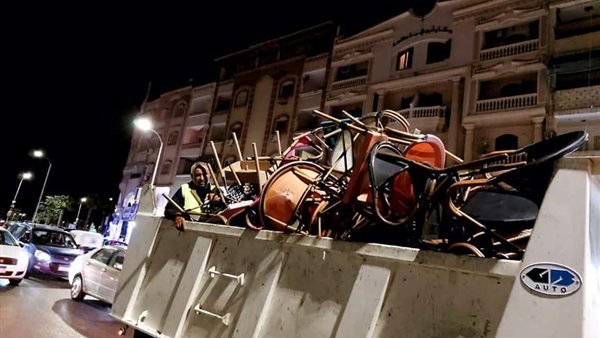 حملة إشغالات بدمياط