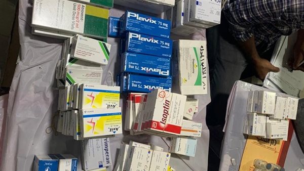 ضبط أدوية في الإسكندرية