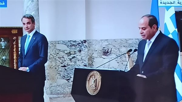 السيسي ورئيس الوزراء