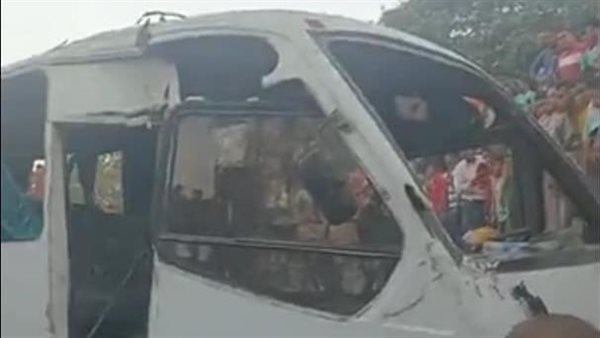 جانب من الحادث 