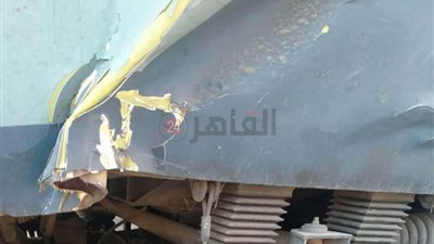 القبض على قائد جرار الإسكندرية ومساعده عقب اصطدامه بقطار الركاب من الخلف (خاص)
