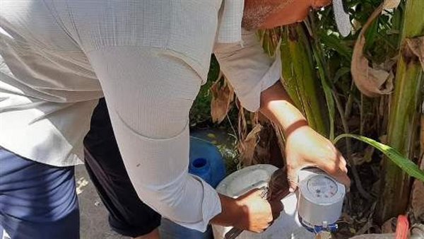 تركيب عدادات مياه