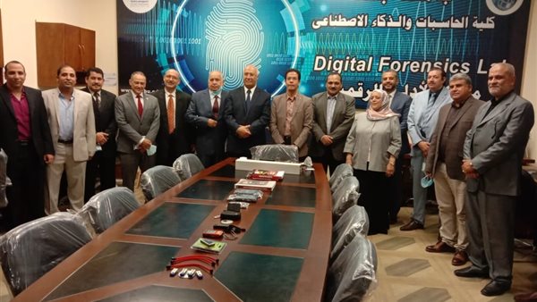 افتتاح معمل الأدلة