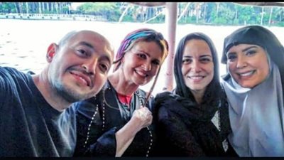 عبير صبري تنشر صورًا جديدة من كواليس فيلم 