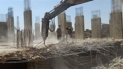 محافظ القاهرة يتابع إزالة التعديات على أملاك الدولة 