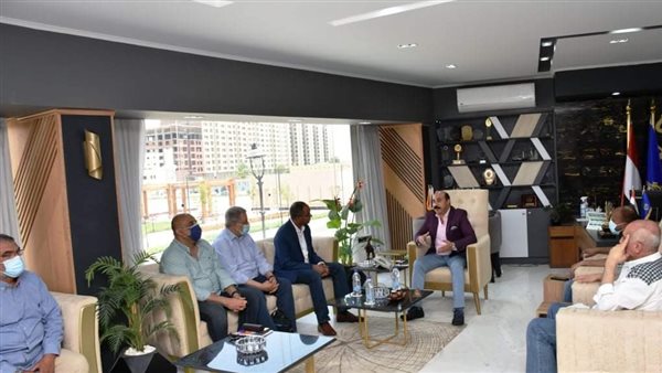 محافظ أسوان ولجنة