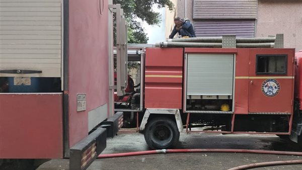 حريق مبني الأرشيف