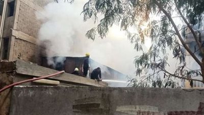 السيطرة على حريق بشقة سكنية في أكتوبر