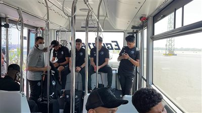 بعثة بيراميدز تغادر القاهرة في الطريق للدار البيضاء