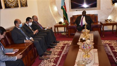 خلال زيارته لجنوب السودان.. وزير الري يلتقي كبار المسئولين (صور)