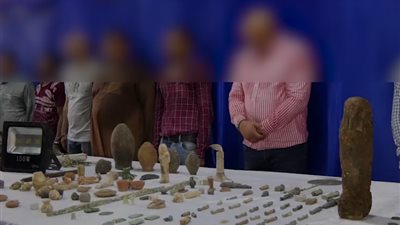 طلب الصحيفة الجنائية للمتهمين في واقعة تزعم البرلماني السابق علاء حسانين عصابة آثار