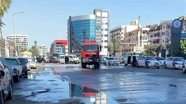 حادث تصادم ببورسعيد