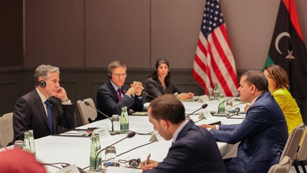 الدبيبة وبلينكن