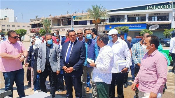 محافظ البحيرة يتفقد