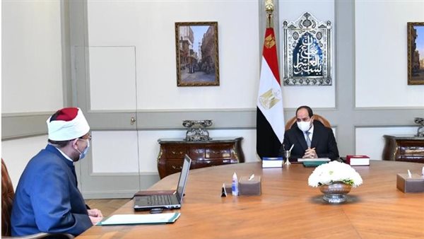 السيسي- ووزير الأوقاف