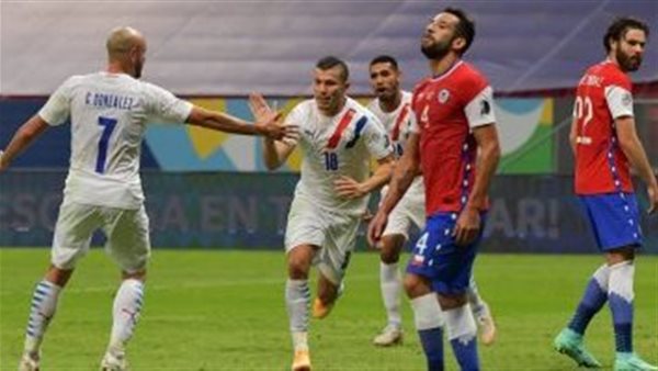 جانب من مباراة باراجواي